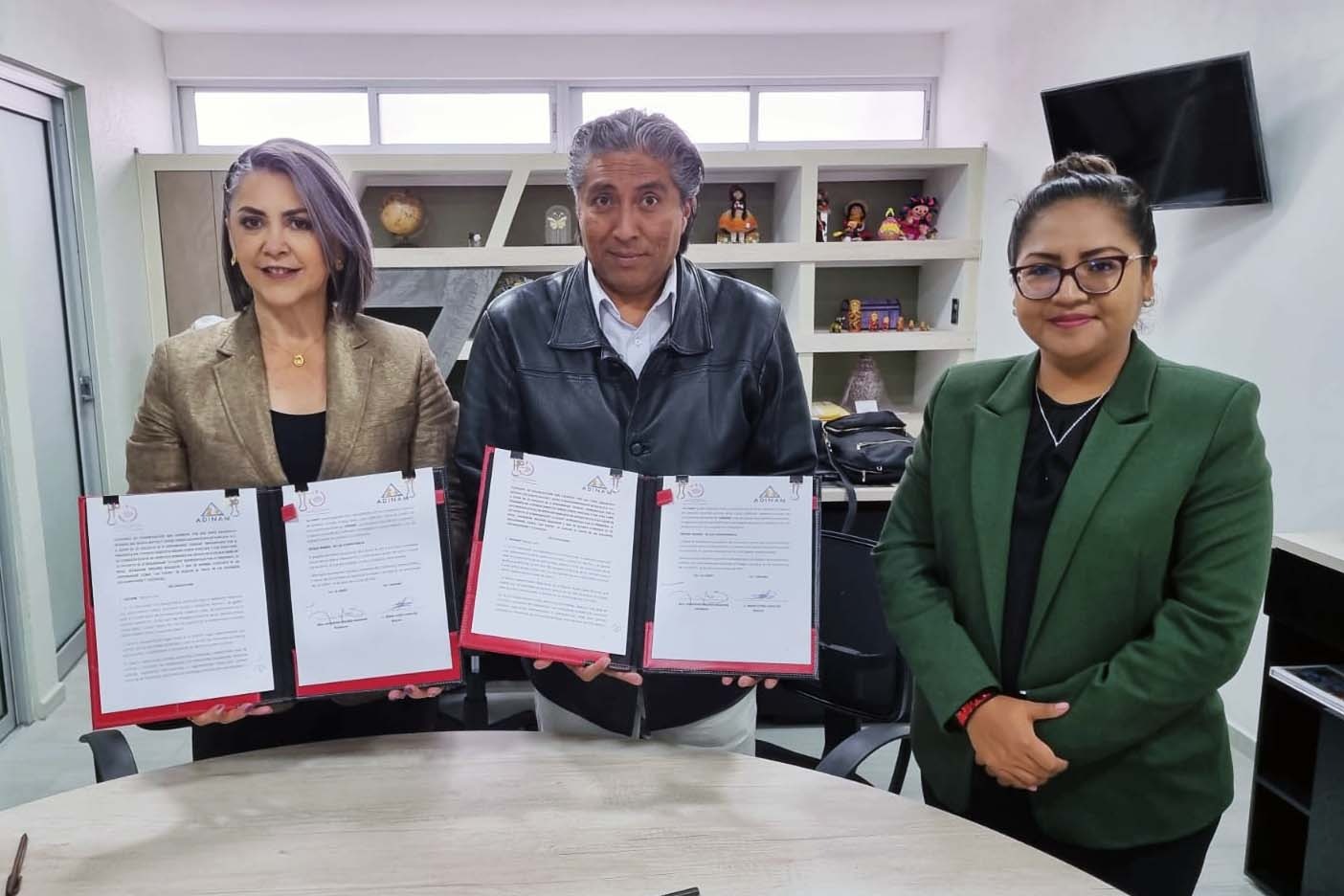Suman esfuerzos CEDH y Adinam para promover cultura de respeto de derechos humanos